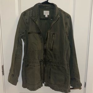 Melrose and Market Green Military Style Jacket